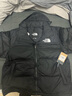北面（The North Face）美版1996Nuptse男女款羽绒服潮牌经典户外700蓬-鸭/鹅绒随机发 NF0A3C8D男款LE4-黑色 XL 实拍图