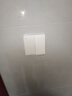 德力西（DELIXI） 开关插座面板CD827S瓷感白色五孔无框大板86型一开墙壁usb插座 二开单控开关 实拍图