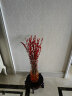 豪斯特丽（HOSTLY）直筒透明玻璃花瓶 特大号客厅摆件 富贵竹玫瑰百合插花平光花瓶 直径12高40 实拍图