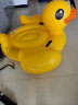 INTEX 57556成人水上充气坐骑黄鸭儿童充气玩具浮排浮床加厚游泳圈 实拍图