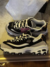 斯凯奇（Skechers）熊猫鞋黑白金休闲运动厚底增高经典复古季66666228 女款/黑色/金色/BKGD 36 实拍图
