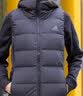 阿迪达斯（adidas）三叶草棉服外套女装2025冬季新款保暖可拆卸翻领牛仔夹克休闲上衣 KC2626/浅牛仔蓝/白色 XL 实拍图