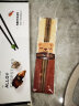 双枪（Suncha） 鸡翅木儿童筷独立包装筷子木筷学生筷子家用宝宝学习筷 单双装儿童筷 实拍图