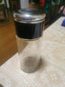 淳意迷你泡茶杯子旅行玻璃茶杯茶水分离花茶杯男女士便携水杯 睿智黑300ML带杯套杯刷 1个 实拍图