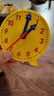 博教（BOJIAO）钟表模型小学生数学一二年级时钟儿童教学学具学习认识时间 黄色钟表模型12小时三针联动 实拍图