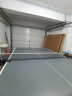 双鱼（DOUBLE FISH） 专业乒乓球桌标准比赛训练室内家用带滚轮可折叠式乒乓球台 S201【含球、网架、球拍】 实拍图