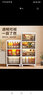 JEKO&JEKO塑料抽屉式收纳柜子宝宝衣柜儿童零食玩具储物箱卧室床头整理柜 面宽46CM 5层带滑轮【透明咖】 实拍图