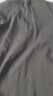 罗蒙（ROMON）三防短袖T恤男夏季纯棉冰丝感打底衫商务宽松圆领男装666黑色XL 晒单实拍图