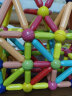 丹米琦 百变磁力棒积木玩具 创意搭建磁性磁铁棒3-6岁男孩女孩儿童玩具25件套收纳盒装 晒单实拍图