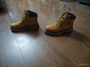 骆驼（CAMEL）王俊凯同款马丁靴户外工装大黄靴女 GF122W7790 金黄 39 实拍图