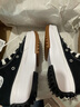 匡威（Converse）RunStarHike 黑白熊猫 高帮厚底增高帆布运动鞋情侣休闲鞋男女鞋 166800C 黑色 38 /5.5 实拍图