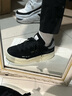 LOXKI/洛克斯基【明星同款】板鞋子男秋冬经典百搭休闲鞋男 小圆鞋Lite 米白黑 43 实拍图