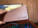 宜适酷(EXCO)胡桃木104键实木 键盘托机械键盘手托电脑掌托鼠标垫护腕垫电竞木质腕托108键大号9542 实拍图