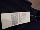 无印良品 MUJI 女式 针织抓绒 拉链开衫 W8AB231 黑色 S 实拍图