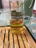 连山阁 耐热玻璃茶壶过滤红茶冲茶器茶水分离泡茶杯雪菊杯家用茶具杯子 7字把茶壶+2个玻璃杯带长形茶盘 实拍图