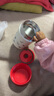 膳魔师（THERMOS）焖烧杯不锈钢保温户外露营保温桶高颜值学生女士焖烧罐TCLA MissSoda红色 470ml 470ml 实拍图