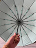 RAINLITE16骨双龙骨彩胶防晒雨伞女晴雨两用折叠伞防紫外线抗风便携遮阳伞 海盐芝士-16根双龙骨-彩胶防晒 实拍图