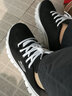 SKECHERS斯凯奇女鞋简约纯色运动鞋 轻质透气减震软底休闲鞋 12615/BKW 黑色/白色 35 实拍图