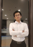 画子木【两件装】白衬衫男春秋季长袖衬衫男修身衬衣免烫衬衫 白色+黑色【长款】 XL 实拍图