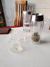 恒福 双层玻璃杯耐高温隔热绿茶杯办公家用过滤泡茶杯子高档商务水杯 恒福鲜茶杯200ML 实拍图