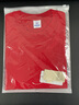 BINYUXD男士短袖T恤新款夏季纯色纯棉体恤半袖潮流上衣服 红色 2XL (建议150-165斤 ) 实拍图