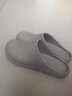 ANNO安诺 手术鞋手术室拖鞋防滑轻便工作鞋护士女护理防护鞋实验拖鞋 灰色 43-44 实拍图