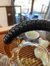 鑫璟仁  玻璃煮茶壶加厚养生壶花茶蒸煮茶壶烧水壶电陶炉煮茶器茶具送礼 荷塘夜色南瓜壶700ml 实拍图