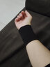 杰臣腱鞘护腕护手腕运动扭伤鼠标手妈妈手男女士超薄透气篮球扭伤 黑色【护腕】 M手腕周长【15-17cm】 实拍图