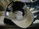 歌希尼尔军帽男帽子男士鸭舌帽秋冬平顶帽休闲中老年遮阳帽太阳帽大头围潮 黑色 M 标准头围56-58cm 实拍图