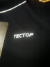 探拓（TECTOP）速干T恤 轻薄透气男情侣款圆领短袖纯色速干衣 TS3043 男款白色 XL 实拍图