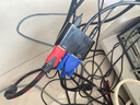 优联（Youlian）vga转hdmi+vga一拖二转换头 一进二出转接器1分2电脑分屏器高清视频扩展同屏器双屏同显带音频 【vga转hdmi+vga一拖二】赠音频线+供电线 实拍图