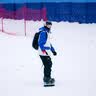 酷峰专业滑雪头盔装备男成人儿童单双板女雪盔护具保暖滑雪帽套装 黑北极冰熊 L码 (头围59-61cm) 实拍图
