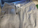 街头定艺街头篮球裤子男春秋季灰色运动裤情侣宽松束脚卫裤休闲长裤子潮 111FR灰色【加绒加厚】 L 实拍图
