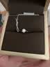 周六福  18K金钻石戒指女璀璨闪耀克拉六爪结婚求婚钻戒 10分 15号 实拍图