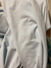 廷毅防晒衣女冰丝夏季韩版百搭短款薄款骑车长袖防晒服短外套定制LOGO 蓝色-连帽拉链款 2XL【125-135斤】 实拍图