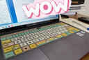 HRHPYM适用于华为MateBook D14/D 14SE 2024款键盘膜15.6英寸笔记本电脑荣耀14 防尘垫XPro 卡通独角兽CH-205 Matebook 14【2024款】 实拍图
