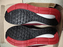 红青百年休闲鞋男冬款加绒棉鞋一脚蹬中老年软底防滑健步鞋男女旅游户外鞋 红色(女款) 40 实拍图