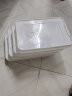 乐服（leefuu） 速冻饺子盒冰箱保鲜收纳盒塑料厨房盒多层大容量饺子不粘保鲜盒 大号4盒4盖白色 实拍图