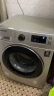 三星（SAMSUNG）9公斤滚筒洗衣机全自动 婴儿洗 智能变频WW90J3230GS/SC (银) 实拍图