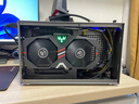 超频三（PCCOOLER）蜂鸟I 100 白色电脑mini机箱 ITX手提便携小钢炮支持SFX电源支持30系列显卡 蜂鸟100CG钛灰 type-c接口+显卡延长线 实拍图