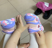 卡特兔儿童凉鞋男童夏童鞋学步鞋1-6岁毛毛虫凉拖女宝机能鞋包头学步鞋 粉紫色 22 内长13.5cm 脚长12.5-13.0 实拍图
