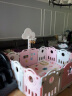 TDU儿童早教玩具宝宝游戏围栏室内家用乐园婴儿护栏周岁生日礼物 樱花粉 250*200-4CM爬爬垫 晒单实拍图