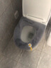 沐凡马桶垫圈马桶套四季加厚吸汗防水坐便套可水洗非一次性马桶坐便垫 雏菊灰色-拉链款 实拍图