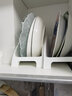 家の物语（KATEI STORY）日本进口厨房碗碟收纳架塑料餐盘整理储物柜置物架餐具水槽沥水架 碗碟收纳架 1个 装 实拍图
