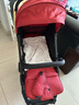 JUSANBABY居上宝贝婴儿推车轻便折叠可坐躺高景观避震好宝宝孩子儿童手推车 宝石红基础版 实拍图