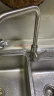 华帝（VATTI）厨房水龙头冷热 304不锈钢健康环保冷热水槽龙头 360°自由旋转洗菜盆龙头 061101 实拍图