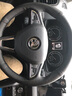 奥迈尔 斯柯达明锐真皮手缝方向盘套速派 科迪亚克柯珞克野帝yeti昕锐昕动汽车改装把套冬四季改装把套 黑皮黑线两侧打孔 实拍图