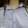Grace Girl原创四叶草钻石项链女士款小清新玫瑰金锁骨链生日七夕情人节礼物 爱心钻石黑玛瑙项链-本地仓 实拍图