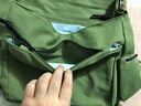 法德陆 斜挎单肩包男新款挎包男女单肩包学生情侣休闲尼龙帆布背包书包  979绿色（带小猴挂件） 实拍图