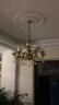 青铜时代 欧式全铜水晶吊灯客厅卧室餐厅别墅大厅客厅吊灯铜灯中山灯具 8+4头全铜吊灯（升级底锅发光） 实拍图